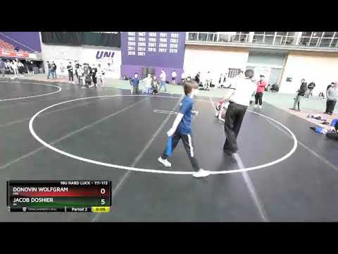 111-112 Lbs Round 3 - Donovin Wolfgram, MN Vs Jacob Doshier, AL 488d