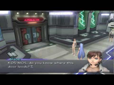 Xenosaga III HD Cutscene 159 - 13th Gate (Labyrinthos) - ENGLISH - SWIMSUIT MODE