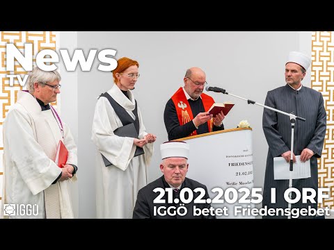 IGGÖ betet Friedensgebet - ORF Kärnten heute | 21.02.2025