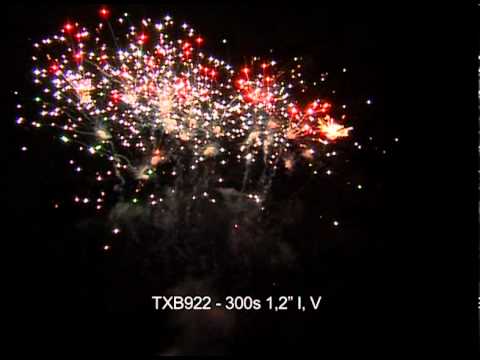 Fajerwerki TXB922 Bat.300s I,V 1.2" Triplex