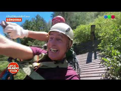 ¡Marley y Lizy hacen deportes extremos en La Cumbrecita! - Por El Mundo En Casa