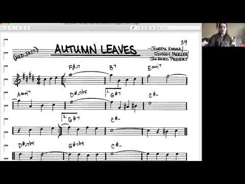 Your First Steps to Learning a Jazz Tune!