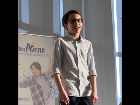 Driss Mestiri ( 13 ) - Lauréat - Finale Concours d'Art Oratoire 2023 - Catégorie Discours