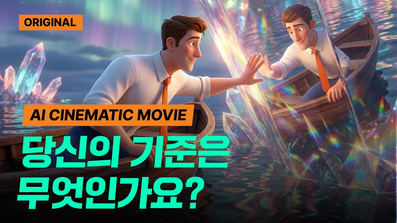 정보의 홍수 속 진짜 가치 | AI animation