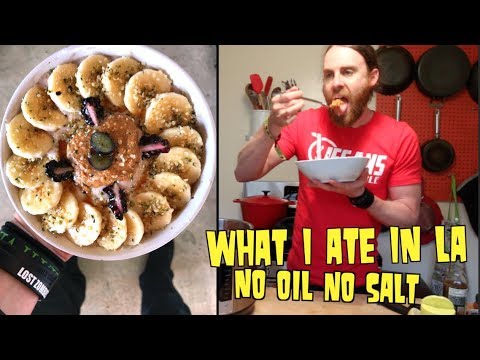 What I Ate Today on No Oil No Salt Diet (VEGAN)