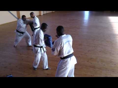 Ashihara Karate South Africa - Special training 2013   Abdul Khaaliq Dlamini