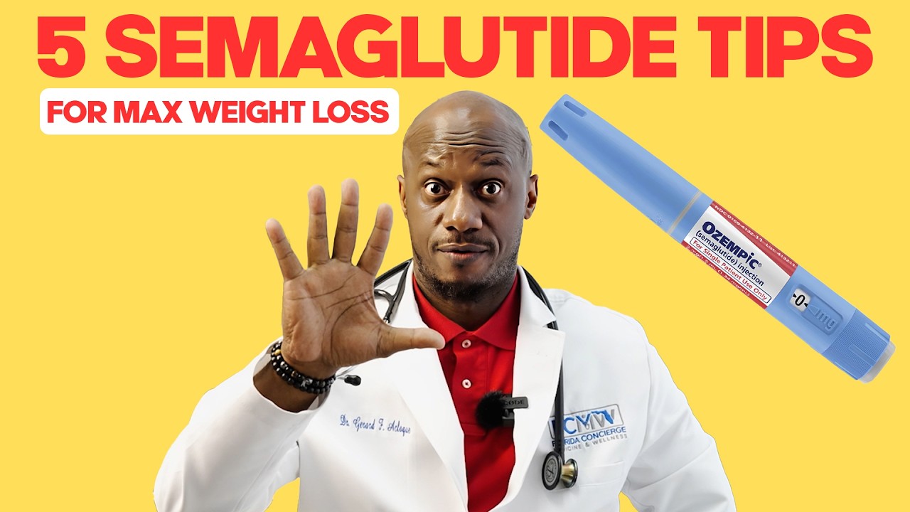 Five Semaglutide Tips for MAX Weight Loss | Complete GLP-1 Guide