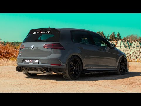 Golf 7 GTI TCR ohne OPF mit HJS Downpipe|3,5 Zoll Straight Pipe |Klappenabgasanlage |Bipolar Exhaust