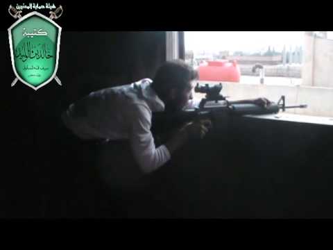 عملية قنص عناصر النظام في مدينة القصير في حمص