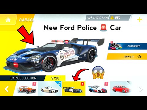 New Ford GT 🚨Police Car Mega Skin - Extreme Car Driving Simulator 2022 - New Update Version 6.61.0
