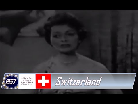 eurovision 1957 Switzerland 🇨🇭 Lys Assia - L'enfant que j'etais
