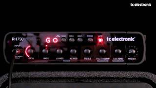 Video thumbnail for TC Electronic RH750 built-in chromatic Bass Tuner by TC Electronic