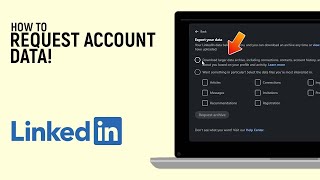 How to Export Archive of Data on LInkedin Profile