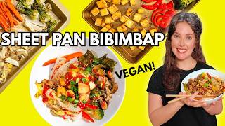 Love bibimbap? You NEED to try one of my fave sheet pan dinners!