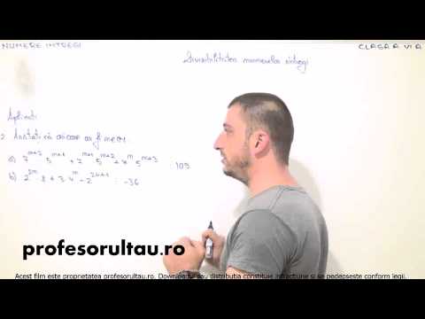 36   cls6   Numere intregi   divizibilitatea numerelor intregi   exercitii   partea 2