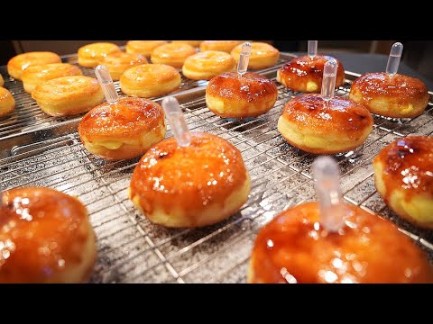 Real Donuts In a Quiet Alley - Korean Street Food [ASMR]