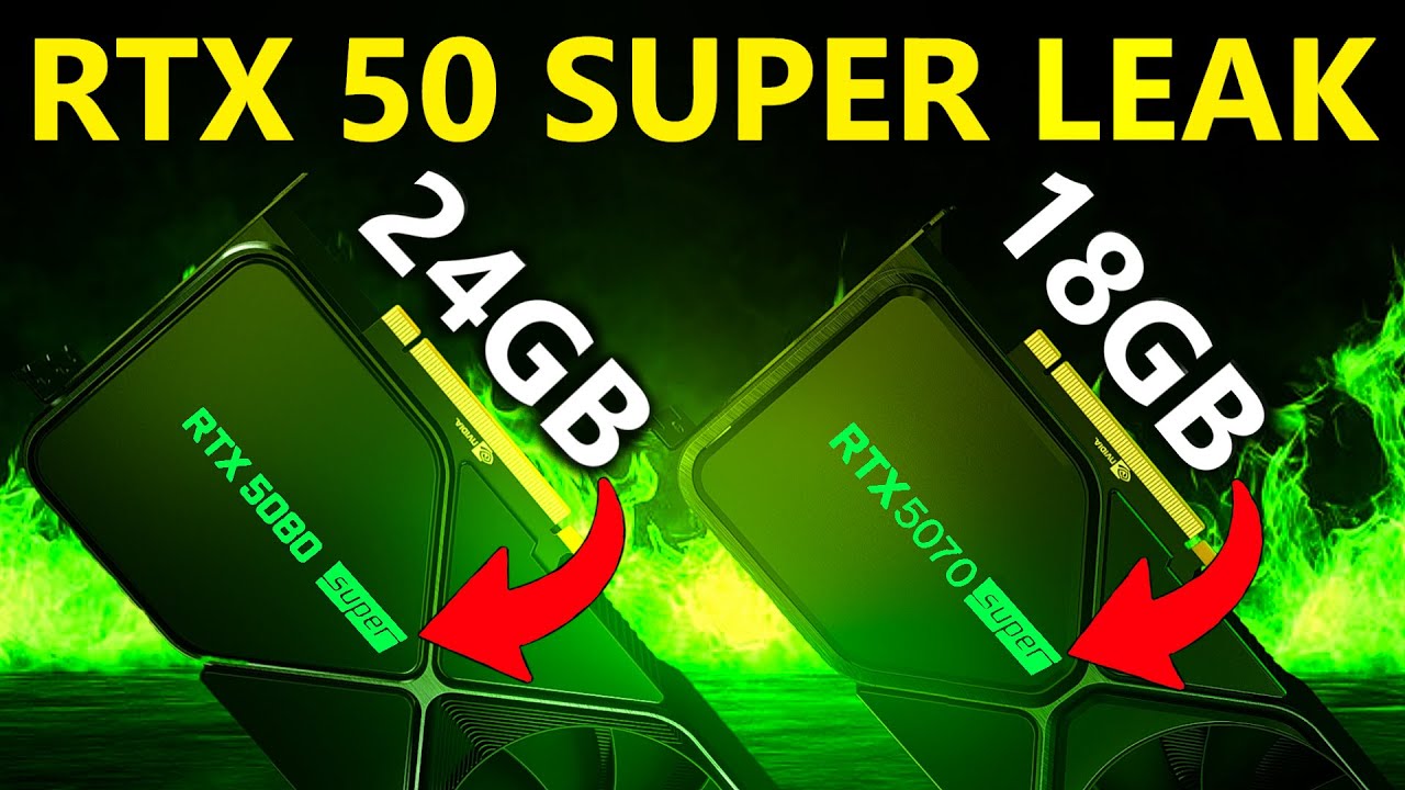 Nvidia RTX 5080 & 5070 Ti SUPER Full Leak: Price, Specs, Performance, Release Date - YouTube