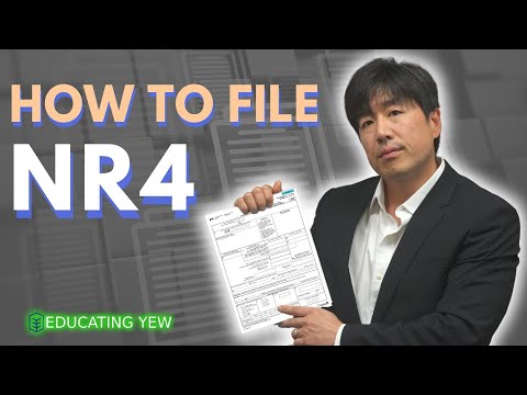 How to file your NR4 Online as an Agent for Non-Resident Landlords - Part 3 of 4