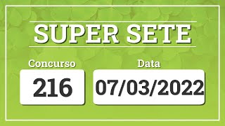 Capa de SUPER SETE 216