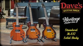 Video thumbnail for Dave's Guitar Shop Demo: Heritage Standard H-137 by DavesGuitarShop