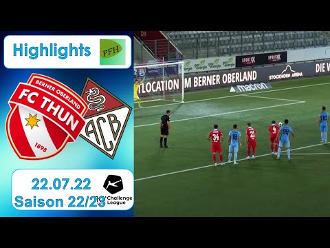 Highlights: FC Thun vs AC Bellinzona (22.07.22)