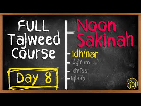 The BEST 30-day Program for Tajweed - DAY 8 | Arabic101