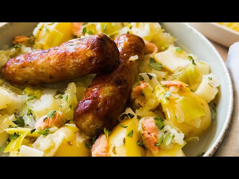Sausage, Leek & Apple Casserole