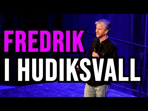 Fredrik pratar Hudiksvall