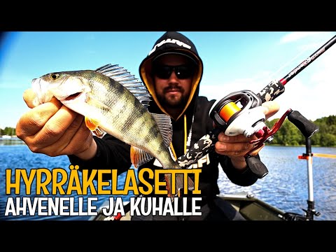 AHVENEN KALASTUSTA HYRRÄKELASETILLÄ - TESTISSÄ SCANDINAVIAN TACKLE PERCH & ZANDER COMBO