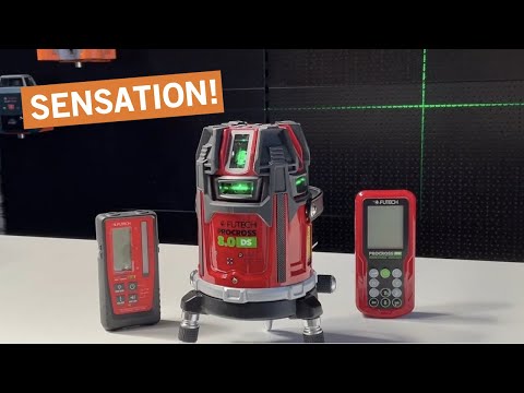 Rotationslaser / Kreuzlinienlaser Sensation - Futech ProCross 8 - Multilinienlaser der Extraklasse
