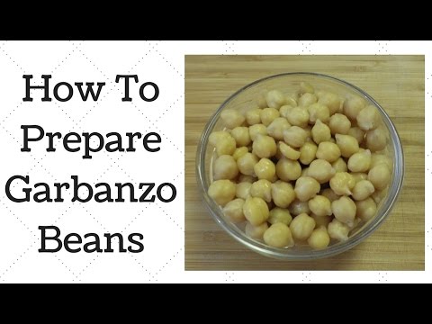 How to prepare garbanzo beans