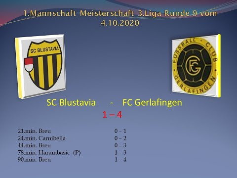 1.Mannschaft Meisterschaft 3.Liga SC Blustavia - FC Gerlafingen