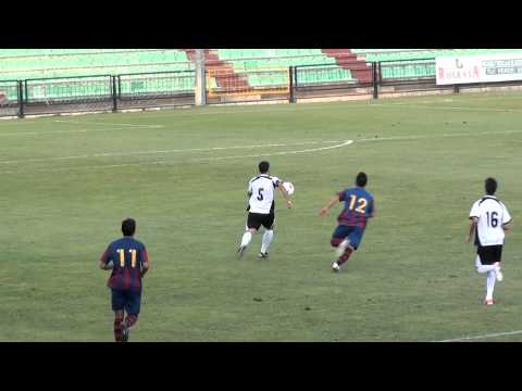 Penalti sobre Pablo Carmona (Mérida UD 1-2 Extremadura UD) J3 '12-'13