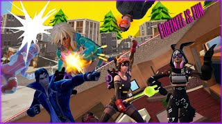 Cover art for Fortnite is.... CHAOTIC (fortnite is fun)