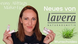 leichtes ALLTAGS - MAKE UP I Neuheiten von Lavera I Concealer + Lippenstift Swatches I Naturkosmetik