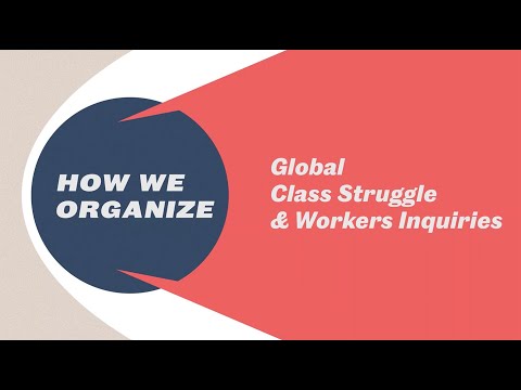 Global Class Struggle & Workers Inquiries