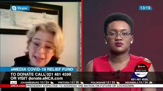 Discussion | SA actress pledges support to eMedia COVID-19 relief fund video