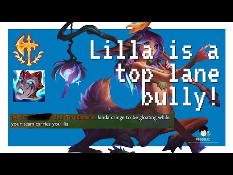 Lillia Top Is OP, and oh so much fun. | Season 11 Lillia top Gameplay | EggGang