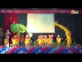 Đàn gà trong sân do các bạn Học sinh Khối Mickey Trường MN Thăng Long Biểu diễn