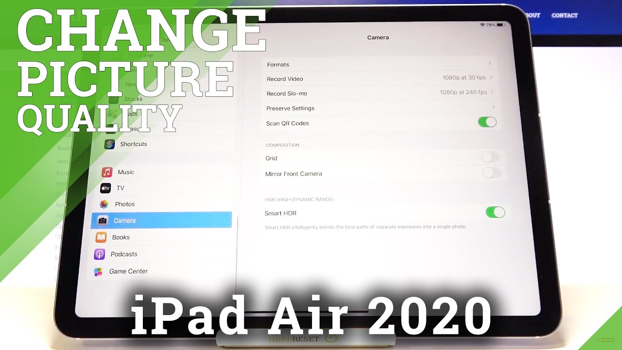 How to Change Image Quality on iPad Air 2020 – Find Camera Quality Settings