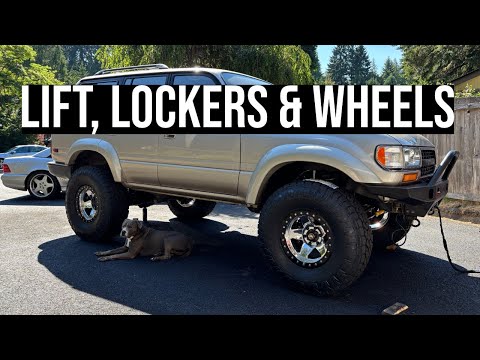 FZJ80 Series Land Cruiser suspension and axle rebuild