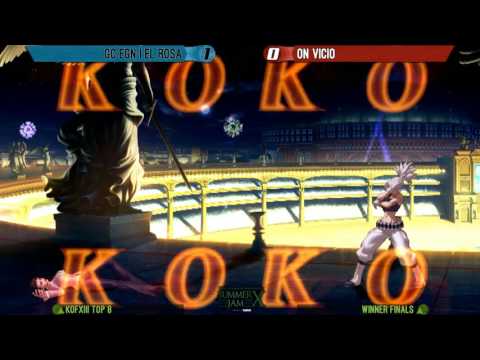 Summer Jam X KOFXIII Winner Finals El Rosa vs ON Vicio