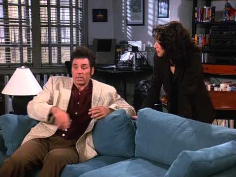 Seinfeld. Elaine and Kramer fax machine. Episode The Maid