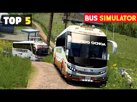 Top 5 best bus simulator games for Android & iOS 2023 | best bus simulator games for android