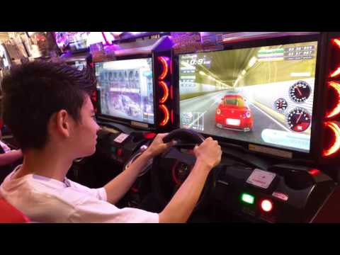 Japanese Arcade Wangan Midnight 5 DX driving car game