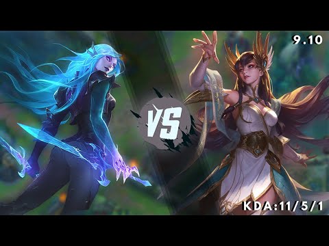 Irelia Vs Katarina (Patch 9.10)