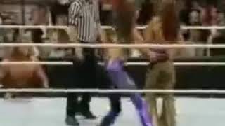 Katie Lea- Hammerlock Sidewalk Slam on Mickie James