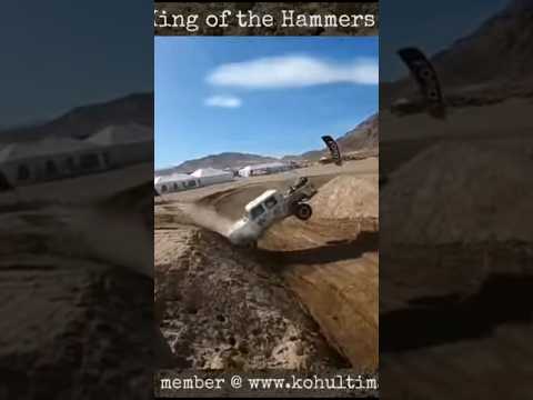 King of the Hammers Desert Challenge is a beast this year!! #Kingofthehammers #crash #viral