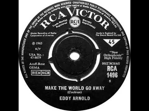 UK New Entry 1966 (42) Eddy Arnold - Make The World Go Away