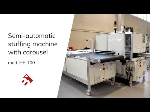 Semi-Automatic Stuffing Machine mod. HF-100 with Carousel